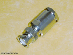 BNC-Male Connector for 10-11mm coax﻿ial