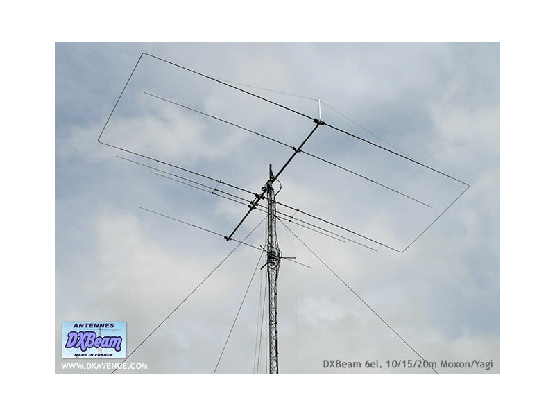 6 él. 20/15/10m Moxon/Yagi DXBeam