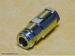 Connecteur N femelle Presse-étoupe coax 10-11mm