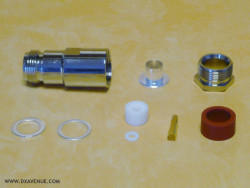 N-Female Connector for 10-11mm coax﻿ial