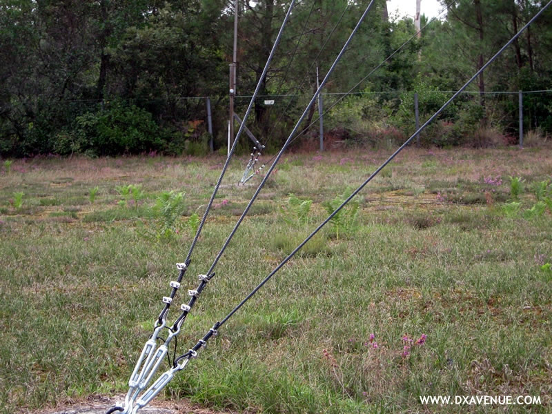 7.5mm insulated mast guying cable