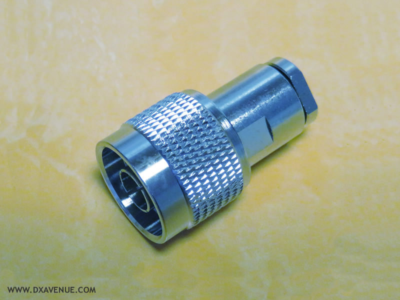 N-Male connector for 5mm coax﻿ial