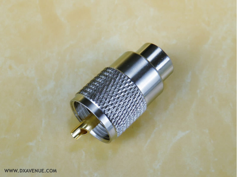 PL-259 Connector for 10-11mm coaxial