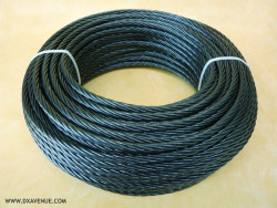 50m 7.5mm insulated mast guying cable
