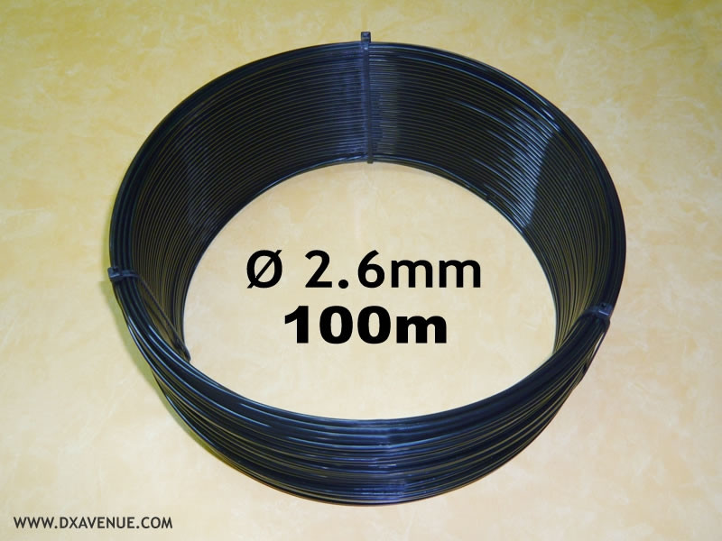 100m 2.6mm insulating wire for guying of antennas