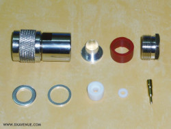 N-Male Connector for 10-11mm coax﻿ial