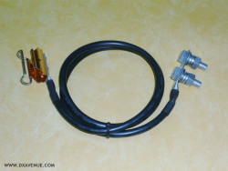 1/2" coax grounding cable
