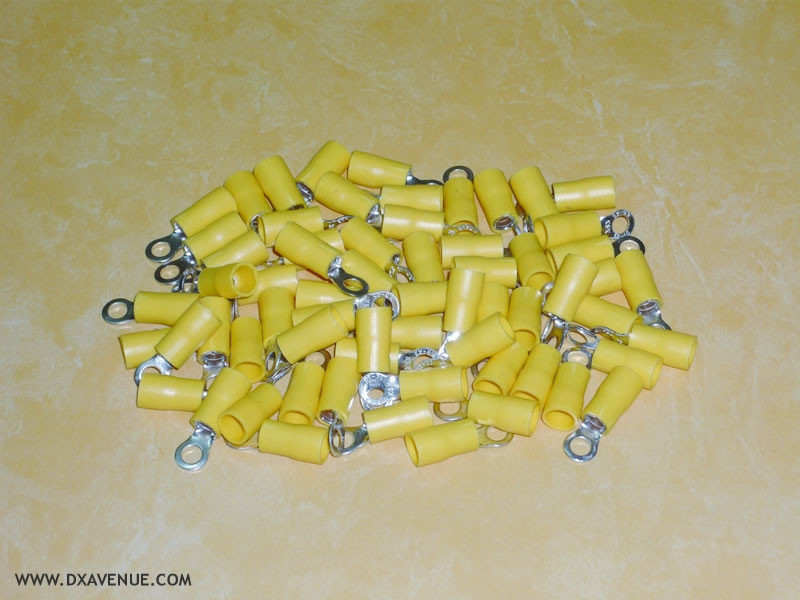 Lot of 64 terminals 6 mm² for radials Lot of 64 terminals 6 mm² for radials