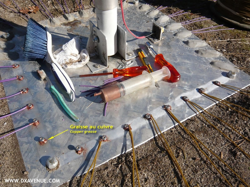 Copper conducting grease